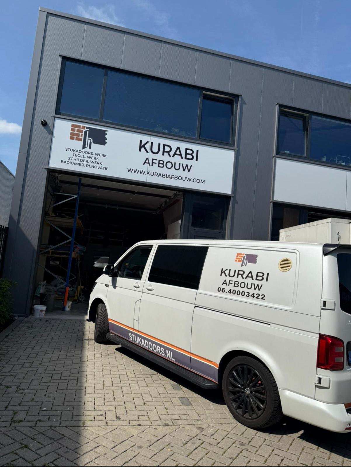 Gevel van Kurabi Afbouw in Nijmegen