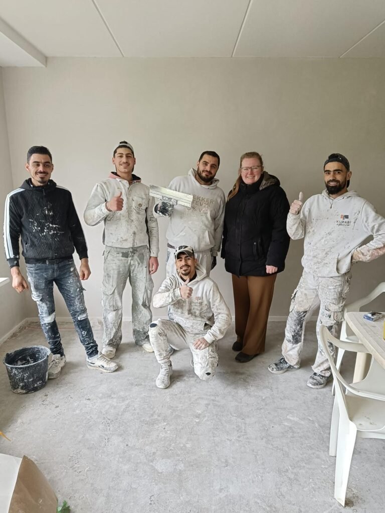 Team van Kurabi Afbouw